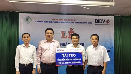 Tiếp nhận ống mềm nội soi phế quản siêu nhỏ