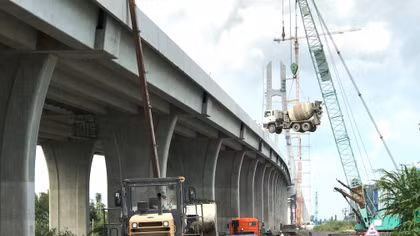 Thông tin về việc nứt dầm ngang trụ P29 cầu Vàm Cống
