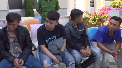 Kịp thời ngăn chặn nhóm đối tượng mang hung khí đi đòi nợ