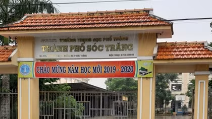Kỷ luật 2 Hiệu trưởng trường cấp 3 ở Sóc Trăng 