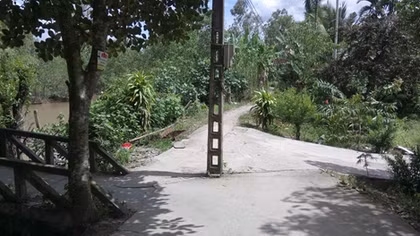 Tiềm ẩn nguy cơ tai nạn giao thông ở một xã vùng sâu