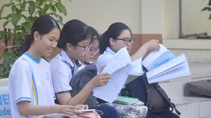 Hồi hộp với tổ hợp môn khoa học tự nhiên 