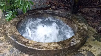 Giếng nước phun quanh năm ở Phú Quốc