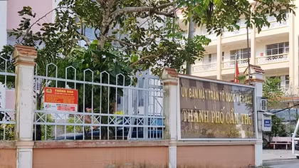 Chuẩn bị có kết quả kiểm tra dấu hiệu vi phạm của Chủ tịch UBMTTQ TP Cần Thơ