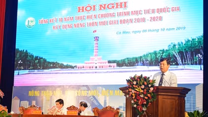 Thu nhập của người dân tăng gấp đôi sau 10 năm xây dựng nông thôn mới