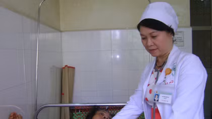 Phẫu thuật thành công khối u buồng trứng nặng 20kg