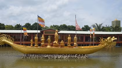Lễ Vu lan vãn cảnh Chùa Phật Học 2 ở Sóc Trăng