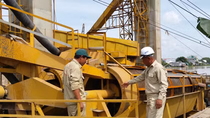 Ứng dụng công nghệ hiện đại… để tiết kiệm cát