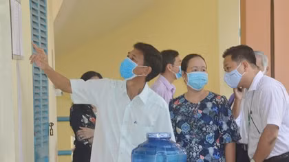Lãnh đạo tỉnh Sóc Trăng kiểm tra các điểm thi tốt nghiệp 