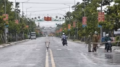 Phong tỏa một thị trấn ở Sóc Trăng 