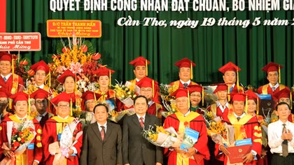 Trường ĐH Cần Thơ đạt chuẩn kiểm định chất lượng