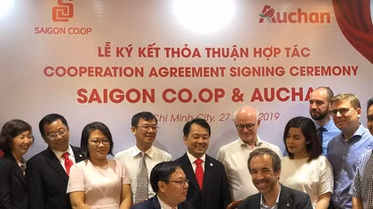 Saigon Co.op tiếp quản Auchan Việt Nam