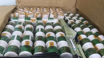 Phát hiện lô hàng thuốc đông dược không rõ nguồn gốc