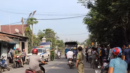 Thùng phuy hóa chất nổ tung trong lúc cắt hàn, một người tử vong