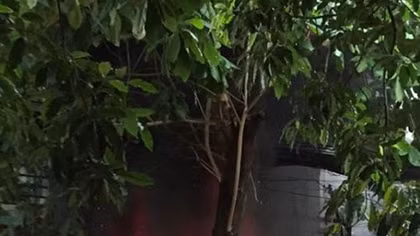 Lửa thiêu rụi cơ sở nệm mút