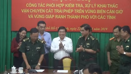 Phối hợp hiệu quả, mạnh tay xử lý "cát tặc"