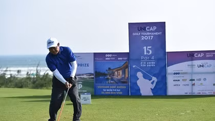 Golfer Tạ Anh Chiến vô địch Unicap Golf Tournament 2017