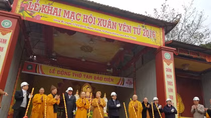 Cung Trúc Lâm Yên Tử sẽ hoàn thành vào năm 2018