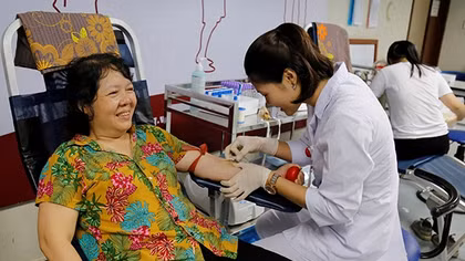 Máu nhóm O đang thiếu trầm trọng