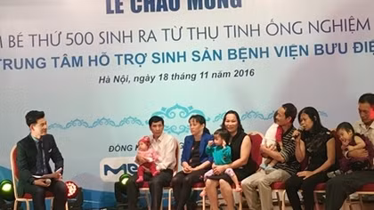 Chào đón em bé thứ 500 ra đời từ phương pháp thụ tinh trong ống nghiệm