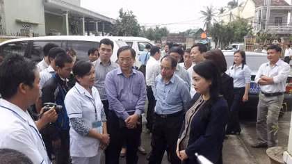 Hỗ trợ các cơ Sở Y tế bị thiệt hại nặng sau bão 