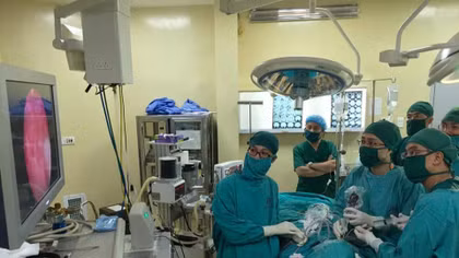 Ứng dụng thành công kỹ thuật mới trong mổ u tuyến yên 