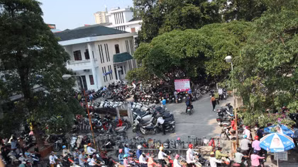 Sẽ có 2 điểm trông xe tạm thời ở Bệnh viên Bạch Mai từ 1/10
