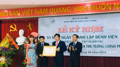 BVĐK Đức Giang đón nhận Bằng khen của Thủ tướng Chính phủ