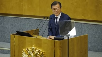 Tổng thống Hàn Quốc Moon Jae-in khen Nga hết lời