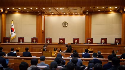 Tòa án Hàn Quốc mở phiên điều trần luận tội Tổng thống Park Geun hye