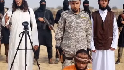 IS công bố video tuyên chiến với phong trào giải phóng Palestine Hamas