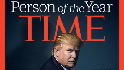 Time vinh danh ông Donald Trump là nhân vật năm