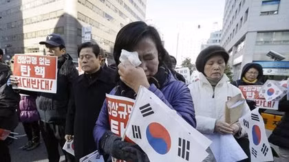 2 người chết khi tham gia biểu tình ủng hộ bà Park Geun Hye