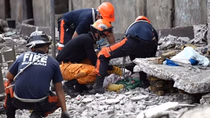 Động đất 6,5 độ richter ở Philippines, 15 người chết