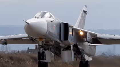 Máy bay ném bom Su-24 của Nga rơi ở Syria