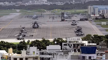 Nhật Bản bất ngờ yêu cầu Mỹ hủy tập trận trên đảo Okinawa