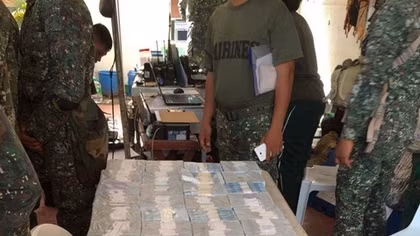 Philippines phát hiện số tiền khủng trong ngôi nhà nghi liên quan đến khủng bố