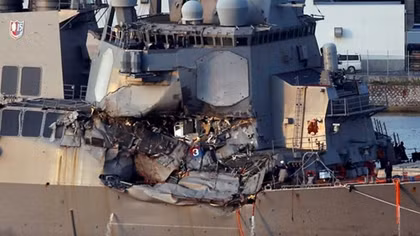 Phát hiện thi thể 7 thủy thủ Tàu khu trục USS Fitzgerald 