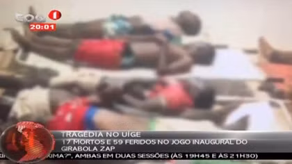Angola: Giẫm đạp trước cổng sân bóng đá, 17 người chết