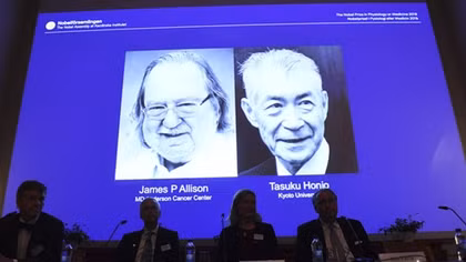 Hy vọng mới về điều trị ung thư sau khi giải Nobel Y học được công bố