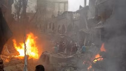 Người chết la liệt trong vụ đánh bom kinh hoàng ở thủ đô Damascus