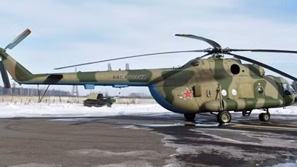 Trực thăng Mi-8 Biên phòng Nga rơi ở Checnya, 8 người chết
