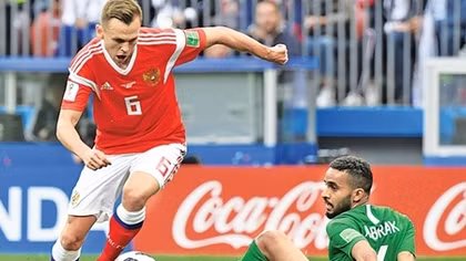  Trung vệ Cheryshev nhận danh hiệu cầu thủ xuất sắc nhất trận khai mạc