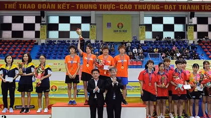 Bế mạc Giải bóng bàn toàn quốc Báo Nhân dân 2018