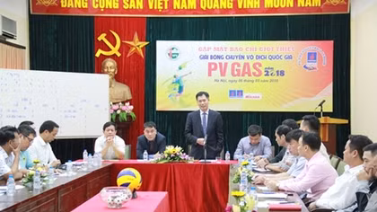 Chỉ có 20 đội nam và nữ tham gia giải bóng chuyền vô địch quốc gia 2018
