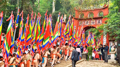 Lễ hội đền Hùng 2017 diễn ra trong 6 ngày
