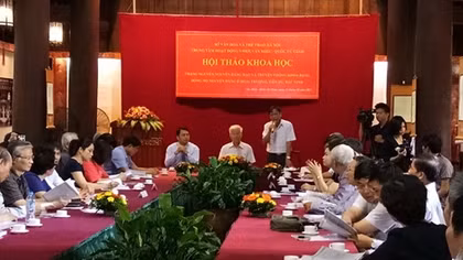 Hội thảo và trưng bày về Trạng nguyên Nguyễn Đăng Đạo