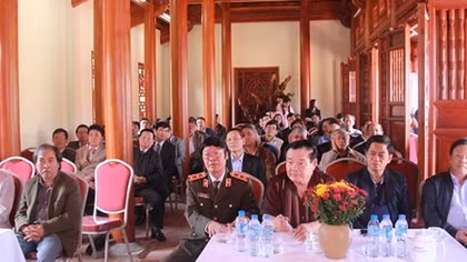 Chi hội Nhà văn Công an gặp mặt đầu xuân năm 2017