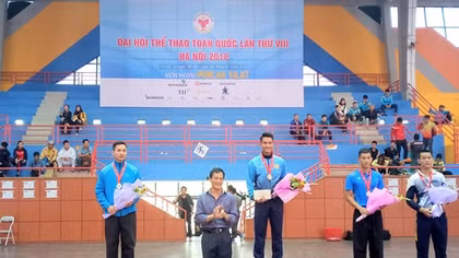 Đại hội TDTT toàn quốc: VĐV CAND giành thêm 2 tấm HCV 