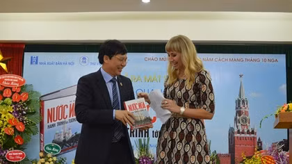 Ra mắt cuốn sách “Nước Nga - Hành trình tới tương lai” của nhà báo Hồ Quang Lợi